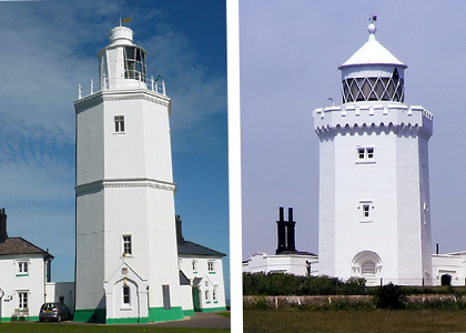 A tale of a man, two lighthouses, and a ship…
